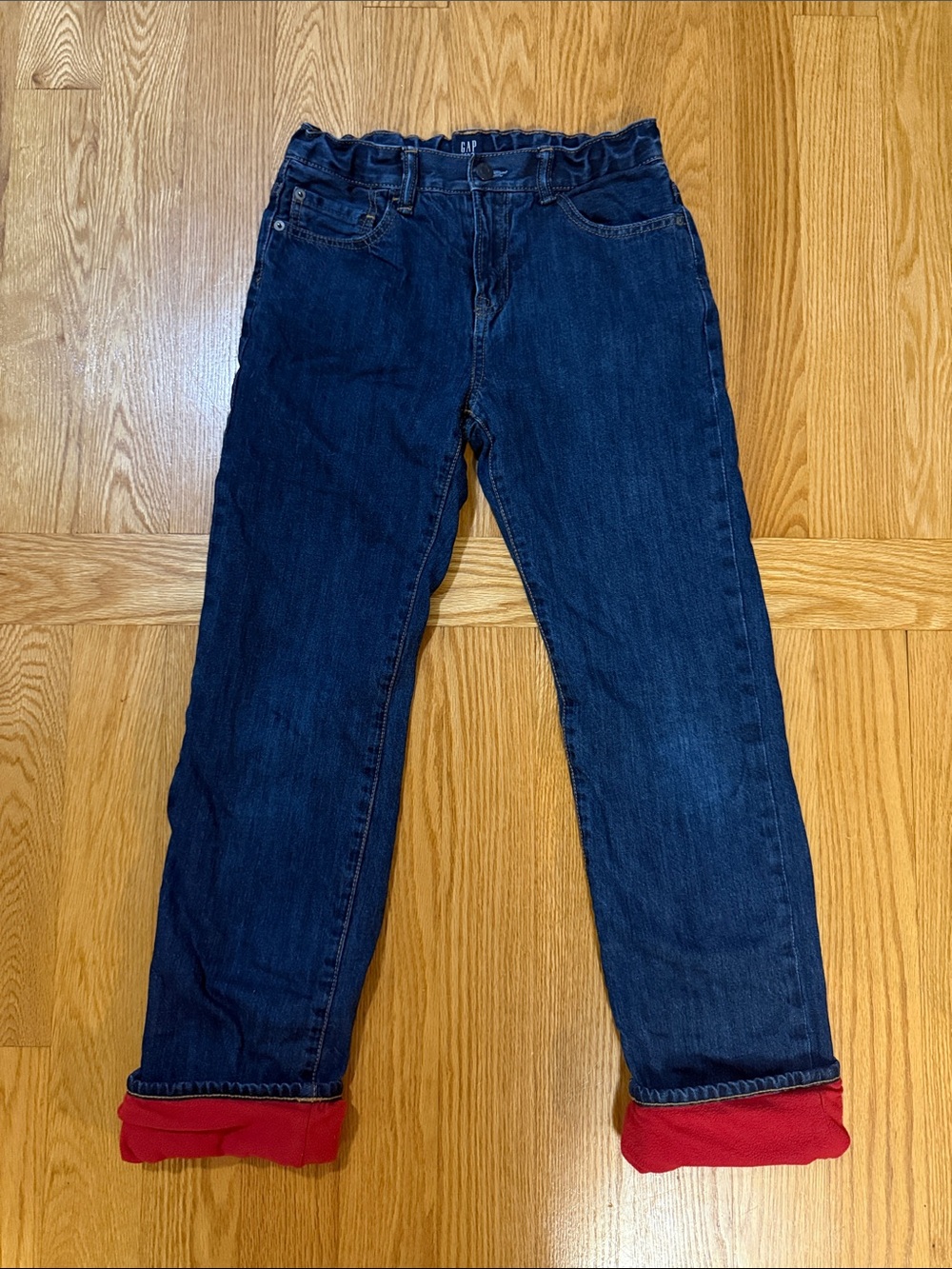 EUC GAP Absolute favorite boys’ flannel lined jeans.